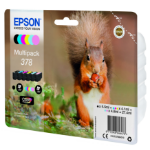Epson Squirrel Multipack 6-colours 378 Claria Photo HD Ink