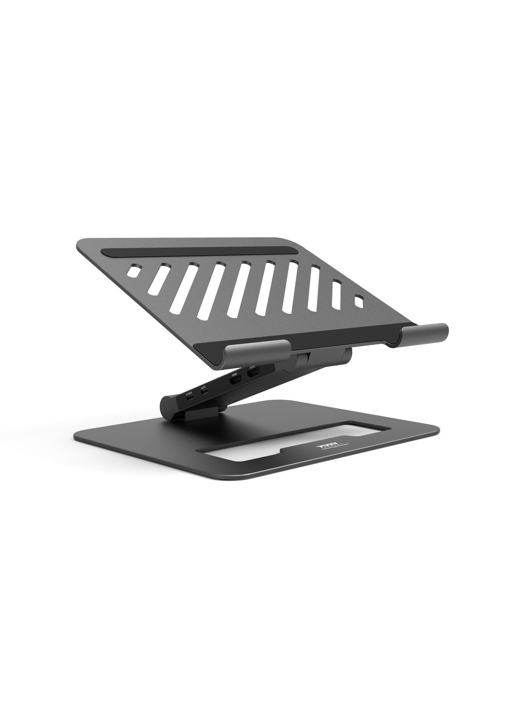 Image of Port Designs 2 IN 1 USB-C docking station with notebook stand