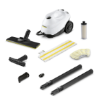 Kärcher SC 3 EasyFix Cilinder-stoomreiniger 1 l 1900 W Zwart, Wit