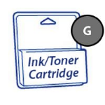 DPSB Canon Grey Ink Tank 130ml - PFI-103GY
