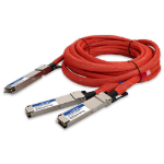 AddOn Networks OSFP-2OSFPRHS-ADAC4M-AO InfiniBand/fibre optic cable 4 m OSFP112 2x OSFP112-RHS AOC Red