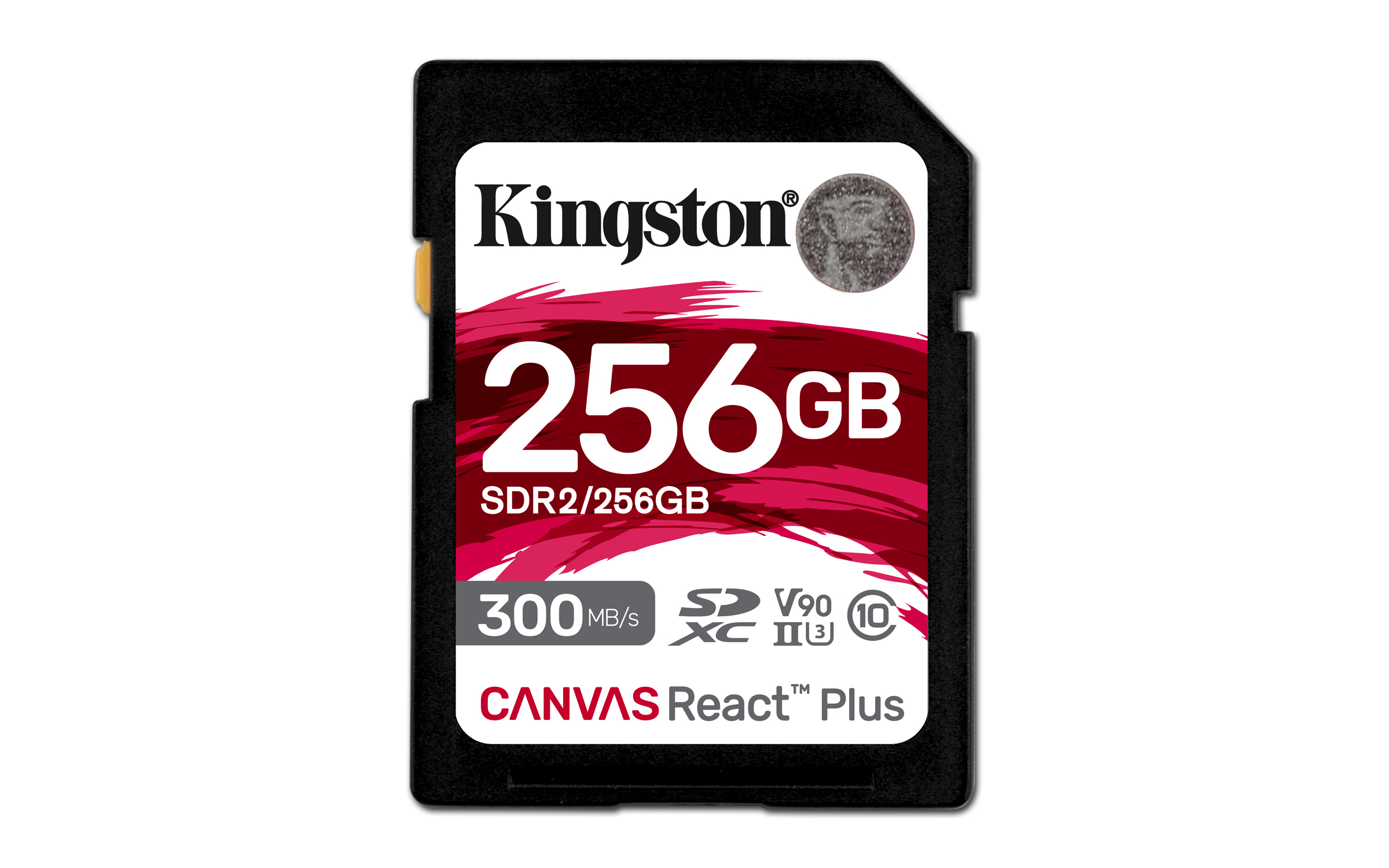 Kingston Technology 256GB Canvas React Plus SDXC UHS-II 300R/260W...