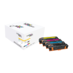 Freecolor 1215-4-FRC tonercartridge 4 stuk(s) Zwart, Cyaan, Magenta, Geel