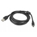 Gembird 1.8m USB 2.0 A/mini-USB USB cable USB A Mini-USB B Black