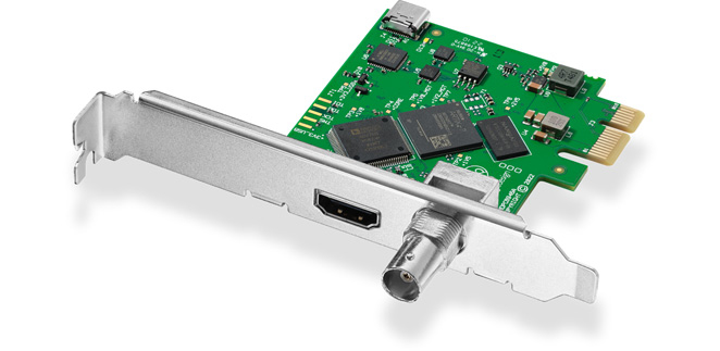 Blackmagic Design Decklink Mini Monitor Hd Video Capturing Device Inte