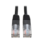 Tripp Lite N002-002-BK Cat5e 350 MHz Molded (UTP) Ethernet Cable (RJ45 M/M) - Black, 2 ft. (0.61 m)