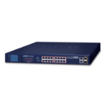 PLANET FGSW-1822VHP network switch Unmanaged Fast Ethernet (10/100) Power over Ethernet (PoE) 1U Blue