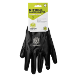 BEESWIFT Nitrile Fully Coated Black XL POS