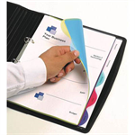 MARBIG DIVIDERS VIEW TAB A4 COLOUR 5 TAB