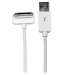 StarTech.com Cable Cargador 1m Conector Dock Connector 30 Pin Acodado Abajo de Apple a USB 2.0 iPod, iPhone y iPad
