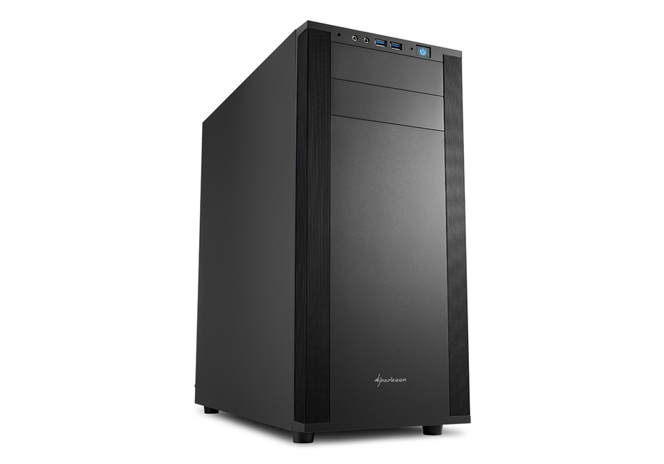 Image of Sharkoon M25-V Midi Tower Black