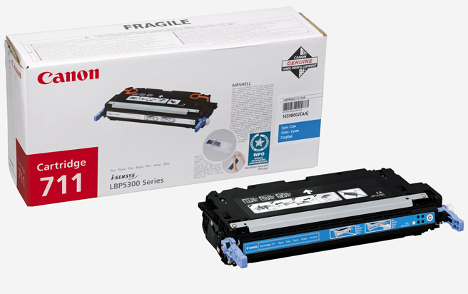 Image of Canon 1659B002/711C Toner cartridge cyan, 6K pages for Canon LBP-5300