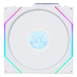 Lian Li Uni Fan TL140 LCD Wireless Computer case 14 cm White 1 pc(s)