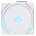 Lian Li Uni Fan TL120 LCD Reverse Blade Wireless Computer case 12 cm White 1 pc(s)