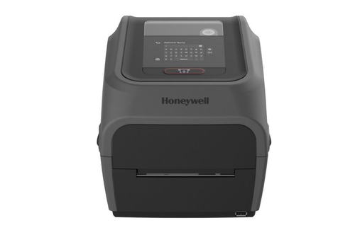 Honeywell PC45t, 4-inch, Full Touch 3.5-inch LCD, Ethernet, Latin Font, Real Time Clock (RTC), 1.0 inch Notchless Ribbon Adapters, Thermal Transfer (TT) 300 DPI, includes Power Supply, No Power Cord