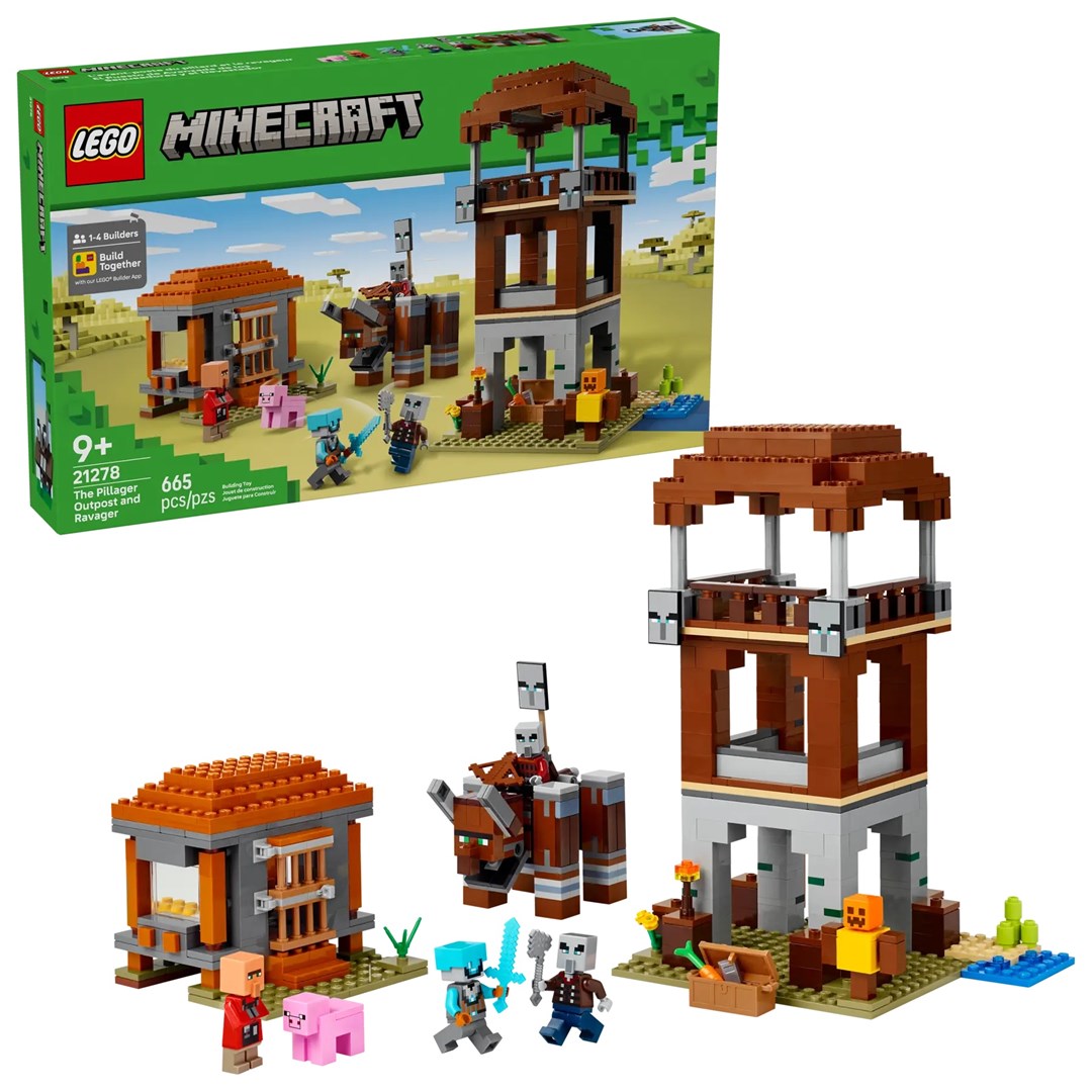 LEGO Minecraft 21278 KryjÃ³wka RozbÃ³jni