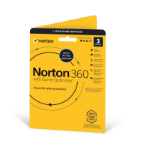 NortonLifeLock 360 with Game Optimiser 1x 3 Device 1 Year ESD - Single 3 Device Licence via email - 50GB Cloud Storage - PC Mac iOS & Android *Non-enrolment*