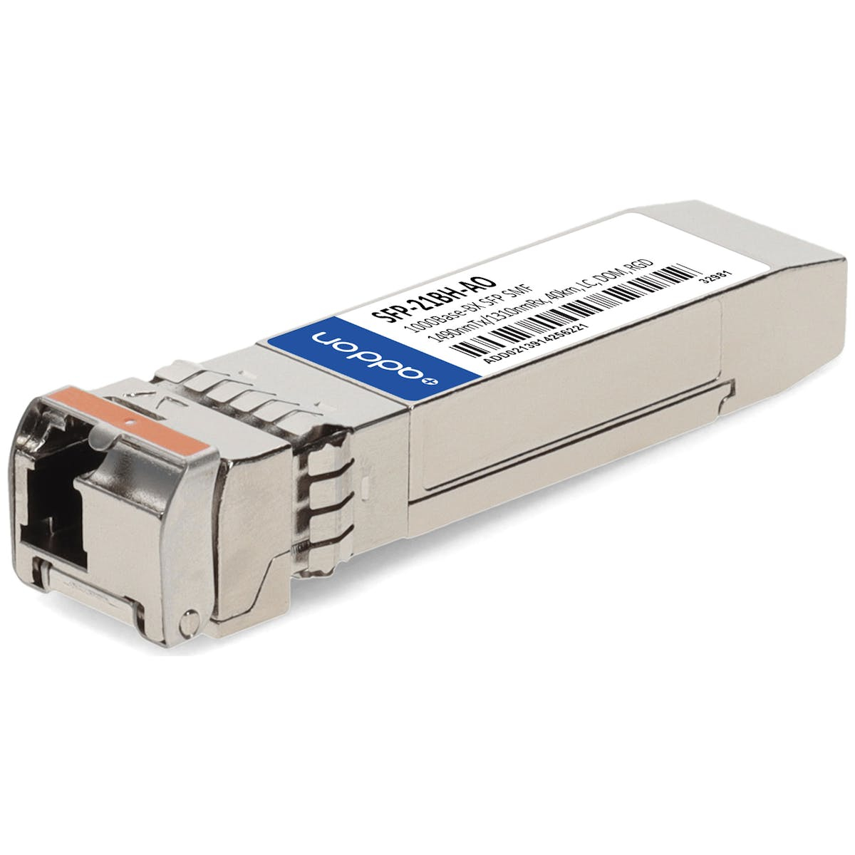 AddOn Networks SFP-21BH-AO Compatible 1G SFP 40 km TAA Compliant Transceiver AddOn Networks SFP-21BH-AO Compatible 1G SFP 40 km TAA Compliant Transceiver