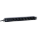 Lanview LVR261870S power distribution unit (PDU) 8 AC outlet(s) 1U Black