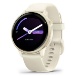Garmin vívoactive 6 3.05 cm (1.2") AMOLED 42 mm Digital 390 x 390 pixels Touchscreen White Wi-Fi GPS (satellite)