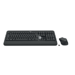 Logitech Advanced MK540 keyboard Mouse included USB QWERTY Nordic Black, White