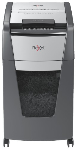 Rexel Optimum AutoFeed+ 225X paper shredder Cross shredding 55 dB 23 cm Black, Silver