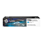 HP 976Y CYAN ORIGINAL INKCRTG 13K PAGEWIDE PRO 577DW