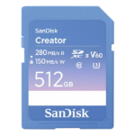 SanDisk Creator 512 GB SDXC UHS-II Class 10