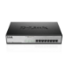 D-Link DGS-1008MP switch No administrado Gigabit Ethernet (10/100/1000) Energía sobre Ethernet (PoE) 1U Negro
