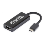 Plugable Technologies USBC-HDMI USB graphics adapter Black
