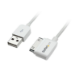 StarTech.com Cable Cargador 1m Conector Dock Connector de Apple Ángulo Derecho 30 Pines a USB iPod iPhone iPad