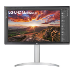 LG 27BP85UN-W computer monitor 27" 3840 x 2160 pixels 4K Ultra HD White