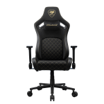 COUGAR Gaming CGR-DFF-GLB PC gaming chair Upholstered padded seat Black, Gold