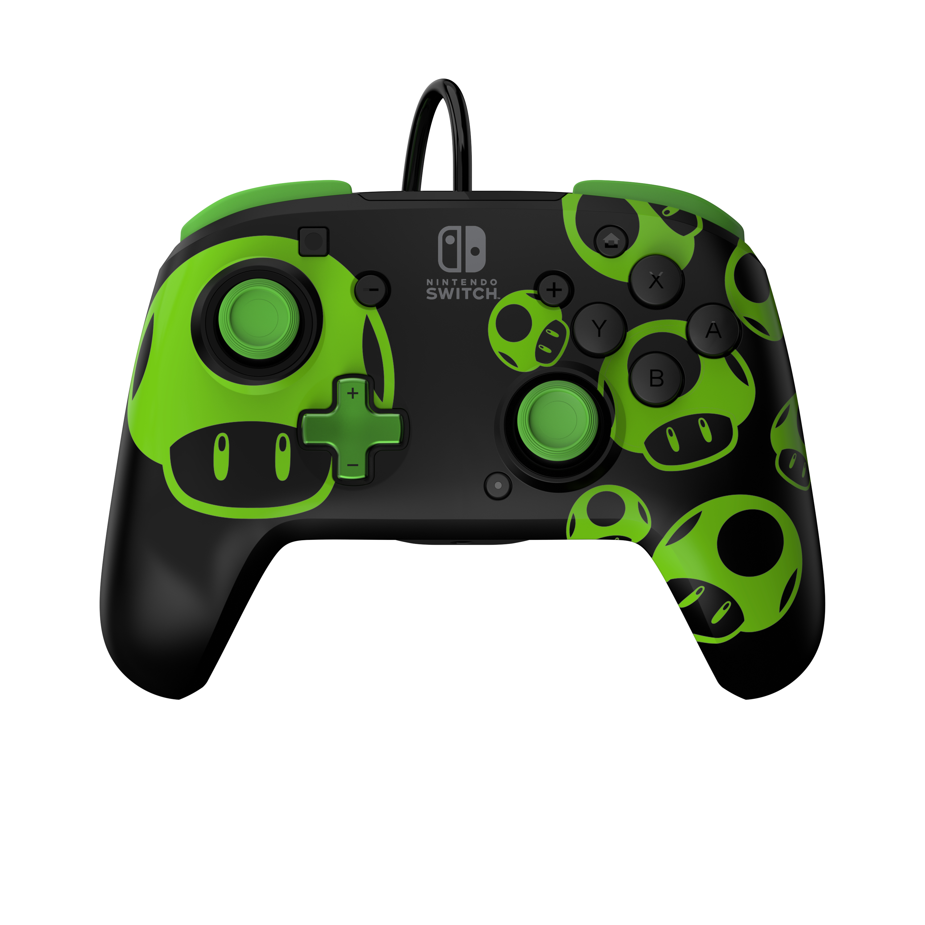 Image of PDP REMATCH Wired Controller: 1-Up Glow in the Dark
