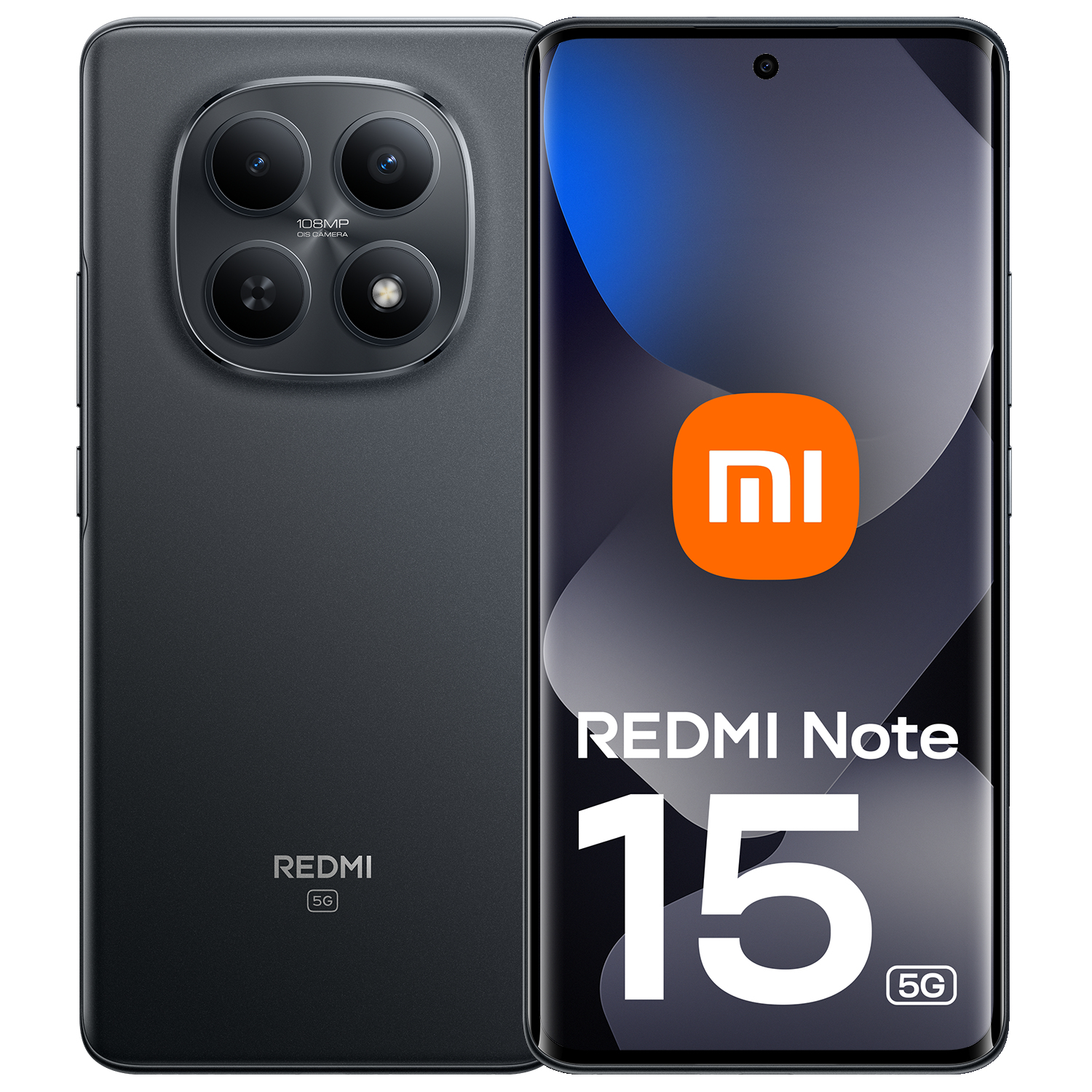 Xiaomi Redmi Note 15 5G 17.2 cm (6.77") 8 GB 256 GB 5520 mAh Black