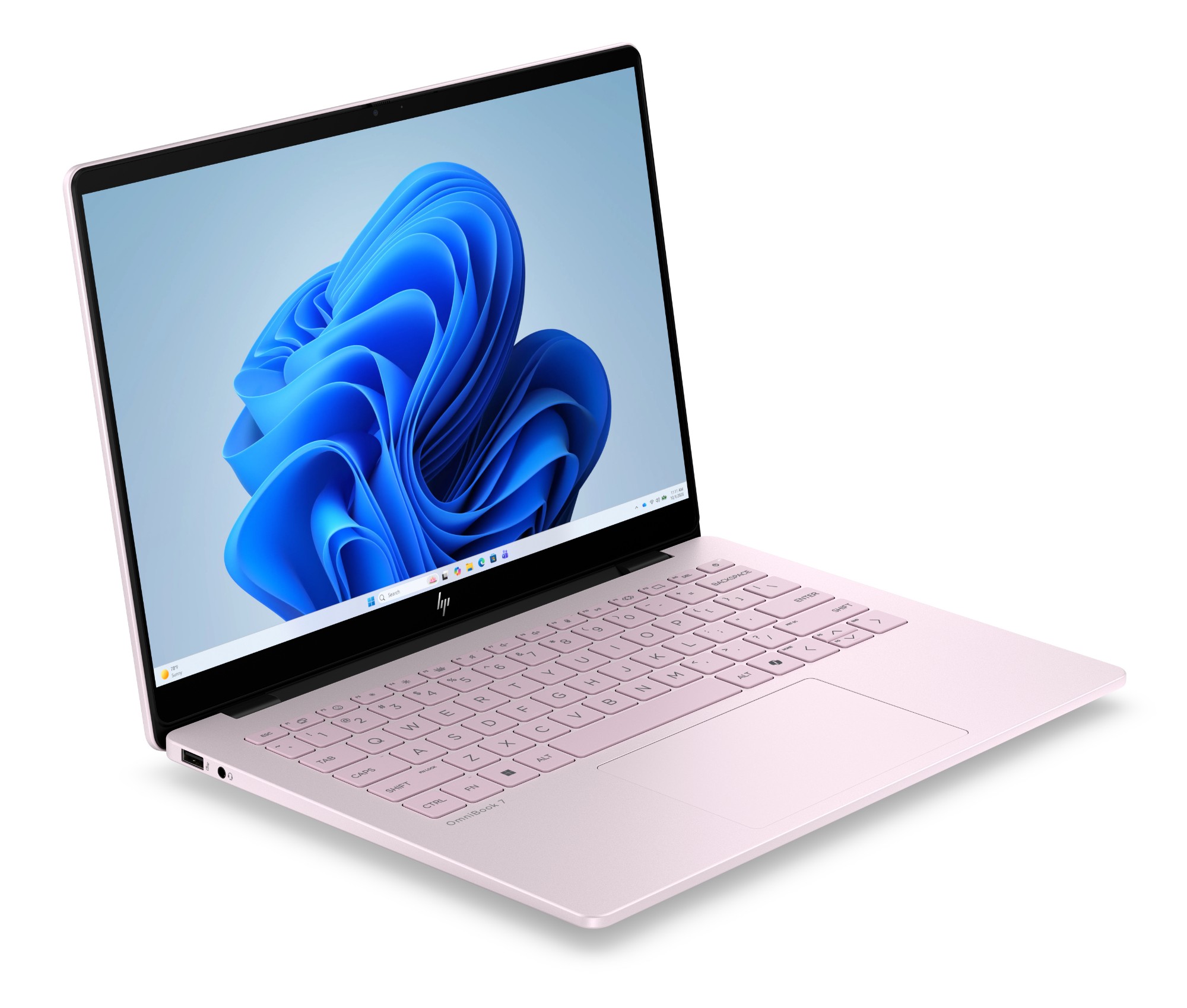 HP OmniBook 7 Laptop Next Gen AI 14-hg0002nax Copilot+ PC Intel Core Ultra 5 325 35.6 cm (14") 2K 16 GB LPDDR5x-SDRAM 512 GB SSD Wi-Fi 7 (802.11be) Windows 11 Home Pink
