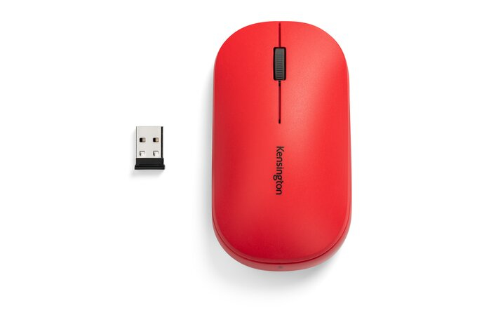 Image of Kensington SureTrack Dual Wireless Mouse – Red