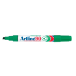 Artline 90 permanent marker Chisel tip Green 12 pc(s)