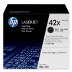 HP Q5942XD/42XD Toner cartridge black high-capacity twin pack, 2x20K pages ISO/IEC 19752 Pack=2 for HP LaserJet 4250  Chert Nigeria