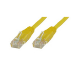 Microconnect CAT5e UTP 0.5m networking cable Yellow U/UTP (UTP)