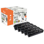 Peach PT1140 tonercartridge 5 stuk(s) Compatibel Zwart, Cyaan, Magenta, Geel