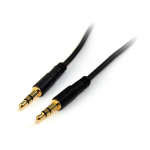 StarTech.com MU6MMS audio cable 70.9" (1.8 m) 3.5mm Black