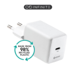 eSTUFF ES637046 mobile device charger Smartphone White AC Fast charging Indoor