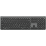 Logitech K950 Signature Slim keyboard RF Wireless + Bluetooth QWERTY US International Graphite