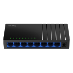 Cudy GS108D network switch Unmanaged Gigabit Ethernet (10/100/1000) Black