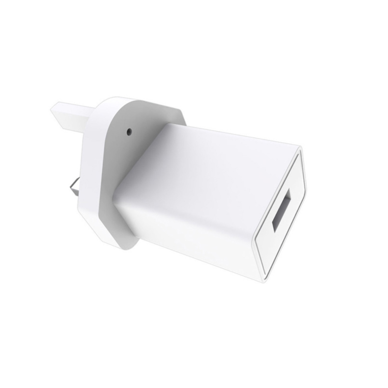 Image of FDL 1 PORT USB A MAINS CHARGER / PSU 10.5W / 2.1A / 5V - WHITE