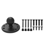 RAM Mounts Round Plate with Ball & Mounting Hardware for Garmin GPSMAP + More