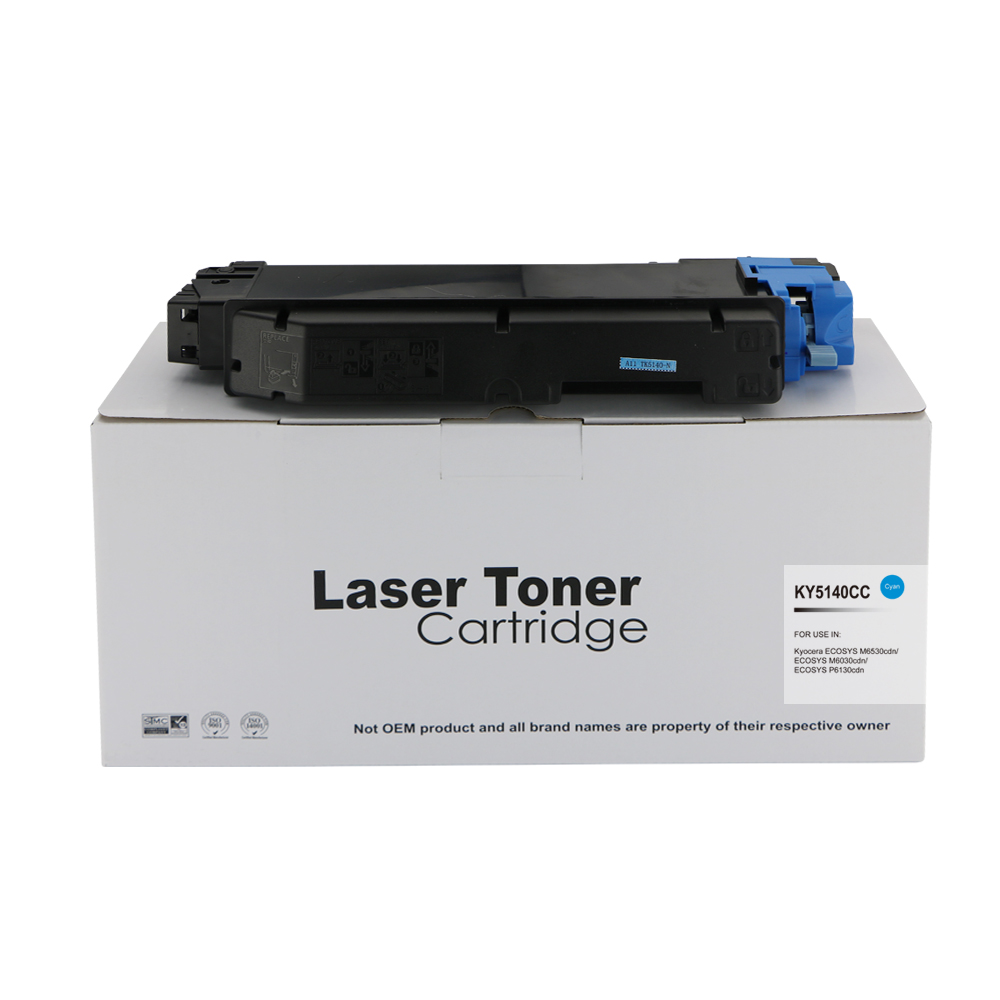 Image of CTS Wholesale Compatible Kyocera TK5140C Cyan Toner - 1T02NRCNL0