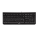 CHERRY KC 1000 keyboard USB AZERTY Belgian Black