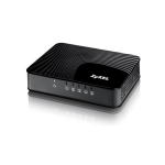 Zyxel GS-105S v2 Unmanaged Gigabit Ethernet (10/100/1000) Black